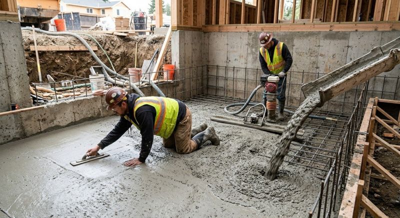 Basement Concrete Installation in Jackson, GA