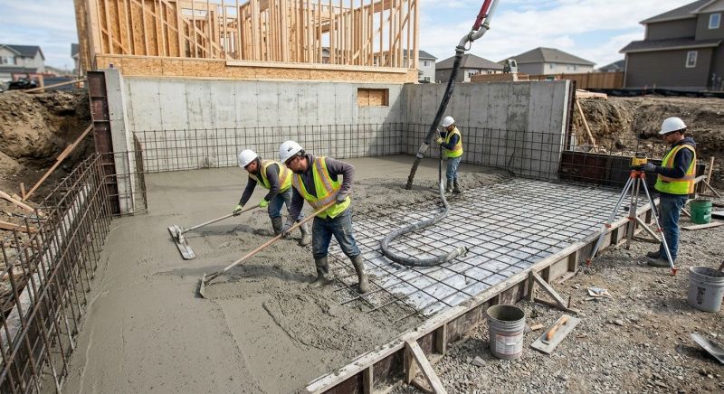 Basement Concrete Installation in Lithonia, GA