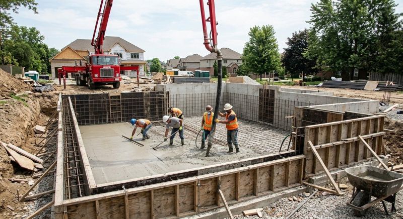 Basement Slab Installation in Covington, GA