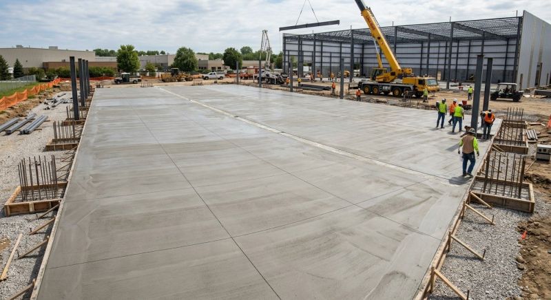 Commercial Slab Construction in Conyers, GA