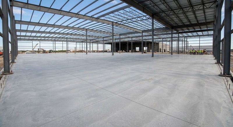 Commercial Slab Construction in Mansfield, GA