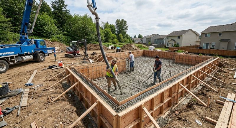 Concrete Foundation Installation in Lithonia, GA