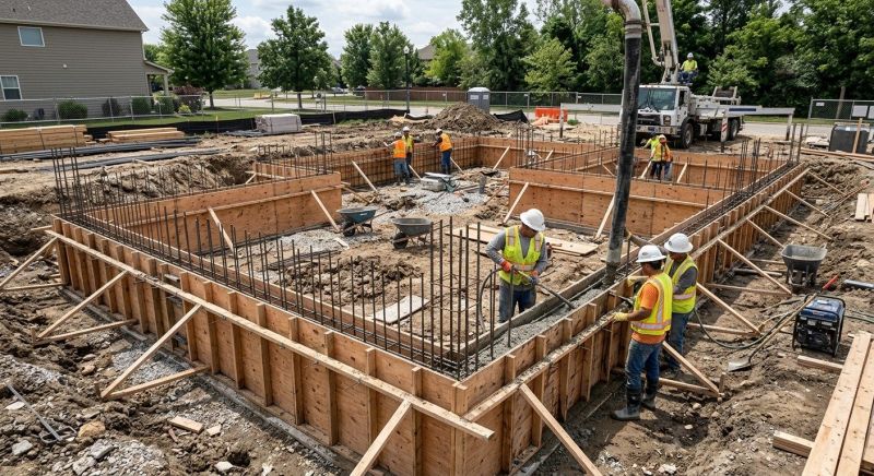Foundation Construction in Locust Grove, GA