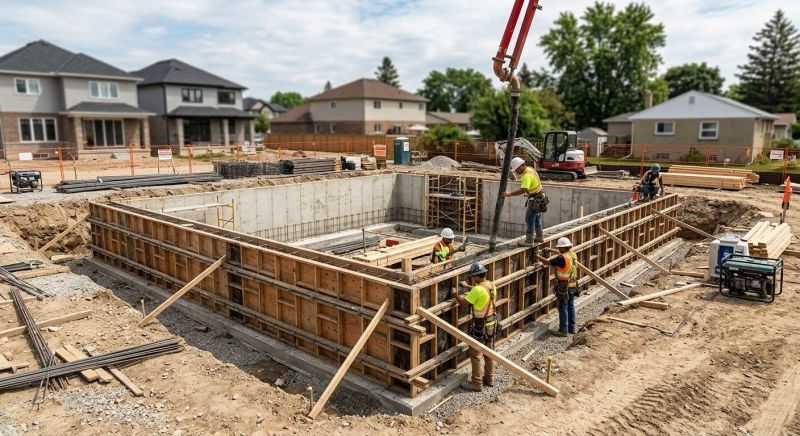 Foundation Construction in Monroe, GA