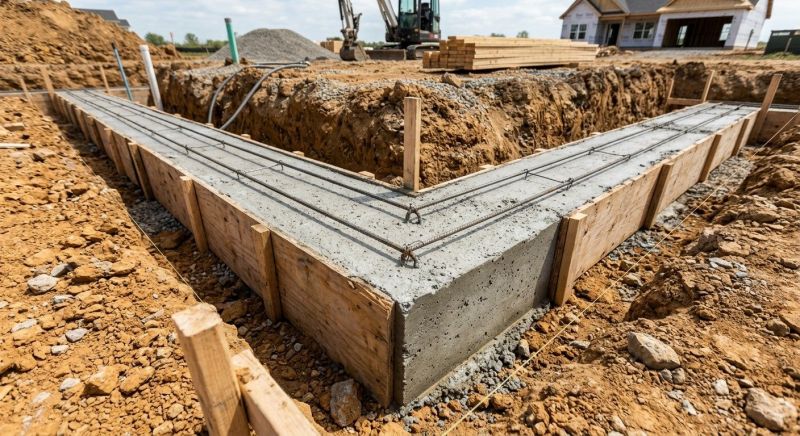 Foundation Footer Installation in Covington, GA