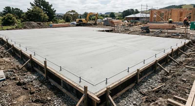 Foundation Slab Construction in Covington, GA