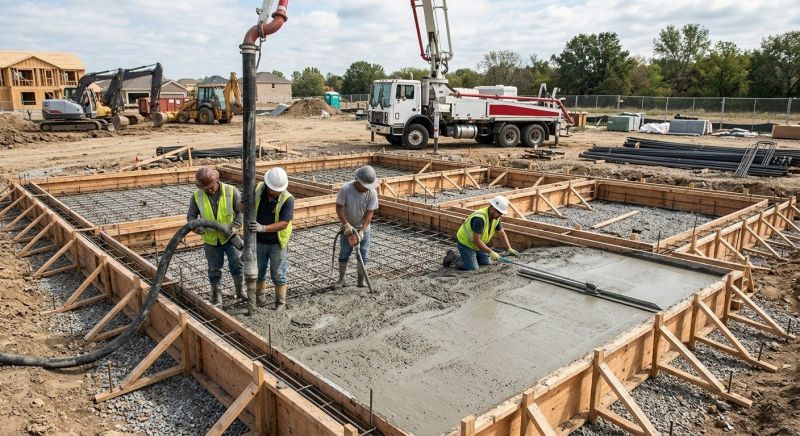 Foundation Wall Pouring in Covington, GA