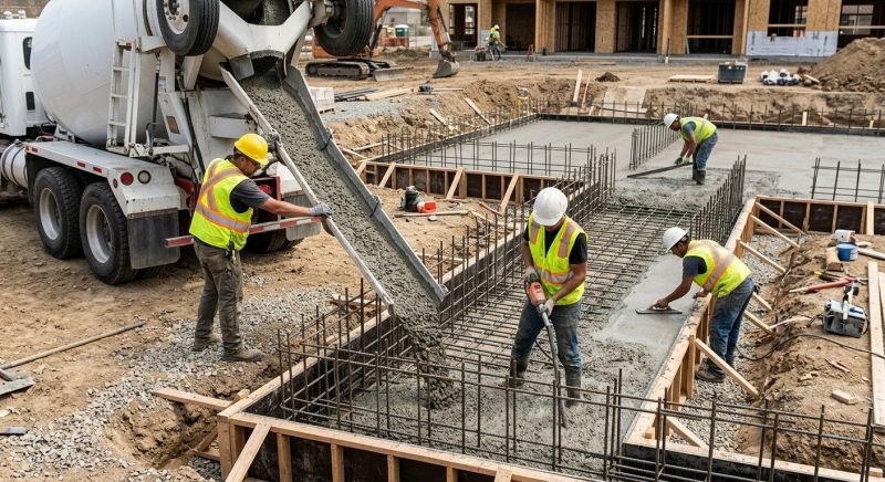 Foundation Wall Pouring in Stockbridge, GA